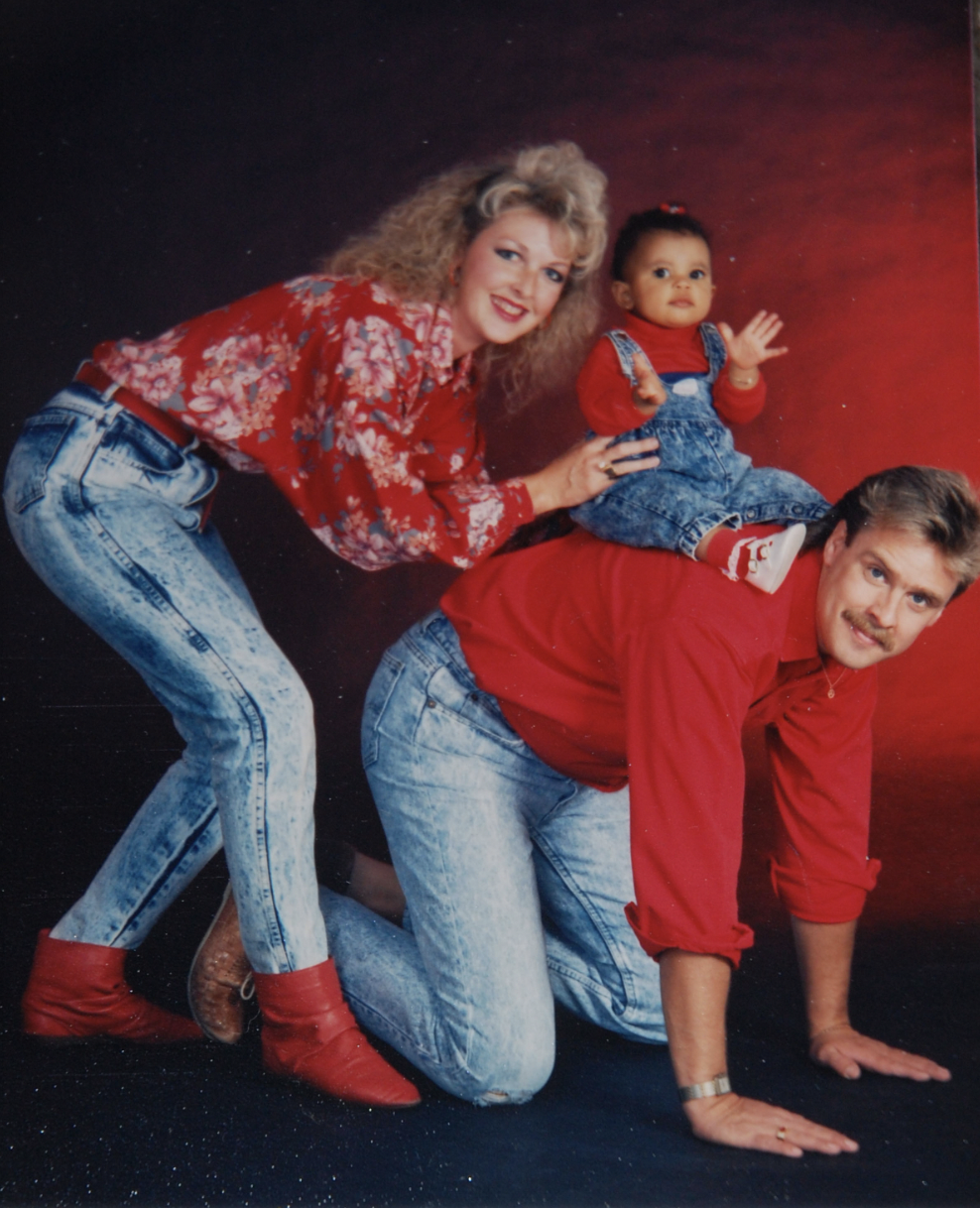 80s family photoshoots